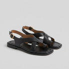 Ivy Cross Sandals for Women | Italian Leather, Orthopedic Cushioned 1