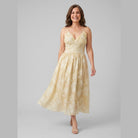 Ivy Maxi Dress | Floral Print, Halterneck A-Line Summer Dress for Wedding Guests 2