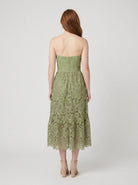 Ivy Midi Dress | Off the Shoulder Floral Embroidered Summer Dress 3