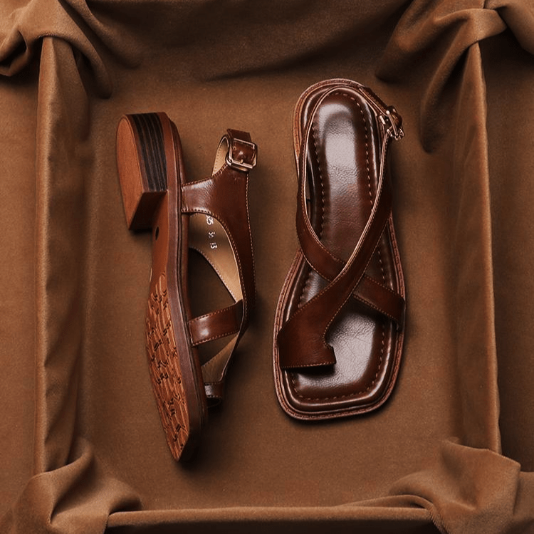 Ivy Sandals for Women | Italian Leather, Orthopedic Footbed 2