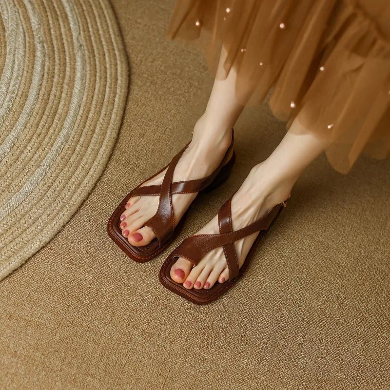 Ivy Sandals for Women | Italian Leather, Orthopedic Footbed 7