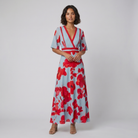 Jade Floral Maxi Dress | Soft Cotton, Tailored Fit Summer Dresses 2