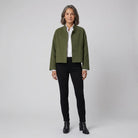 Jara Women's Jacket | Wool-Blend, Tailored Fit, Snap Front 10