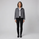 Jara Women's Jacket | Wool-Blend, Tailored Fit, Snap Front 8