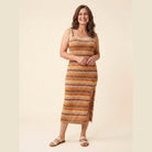 Jovia Maxi Dress | Strapless, Slim Fit, High Side Slit 0