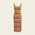 Jovia Maxi Dress | Strapless, Slim Fit, High Side Slit 3