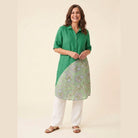 Jovia Women's Dress | Plus Size, Casual Linen Summer Dress 4