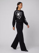 Juno Knit Lounge Set | Lightweight Floral Knitted Co-Ord Set for Women 1