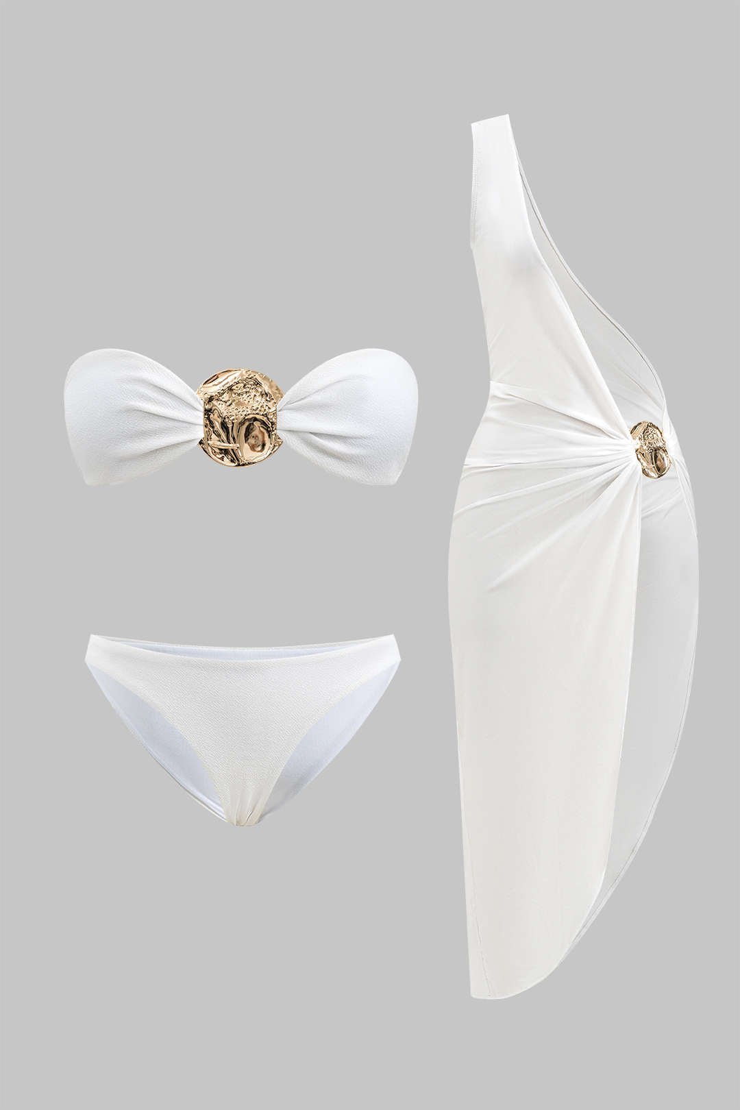 Kailany Beach Cover Up | Sleek Jersey Fabric, Fitted Mid-Length Design 1