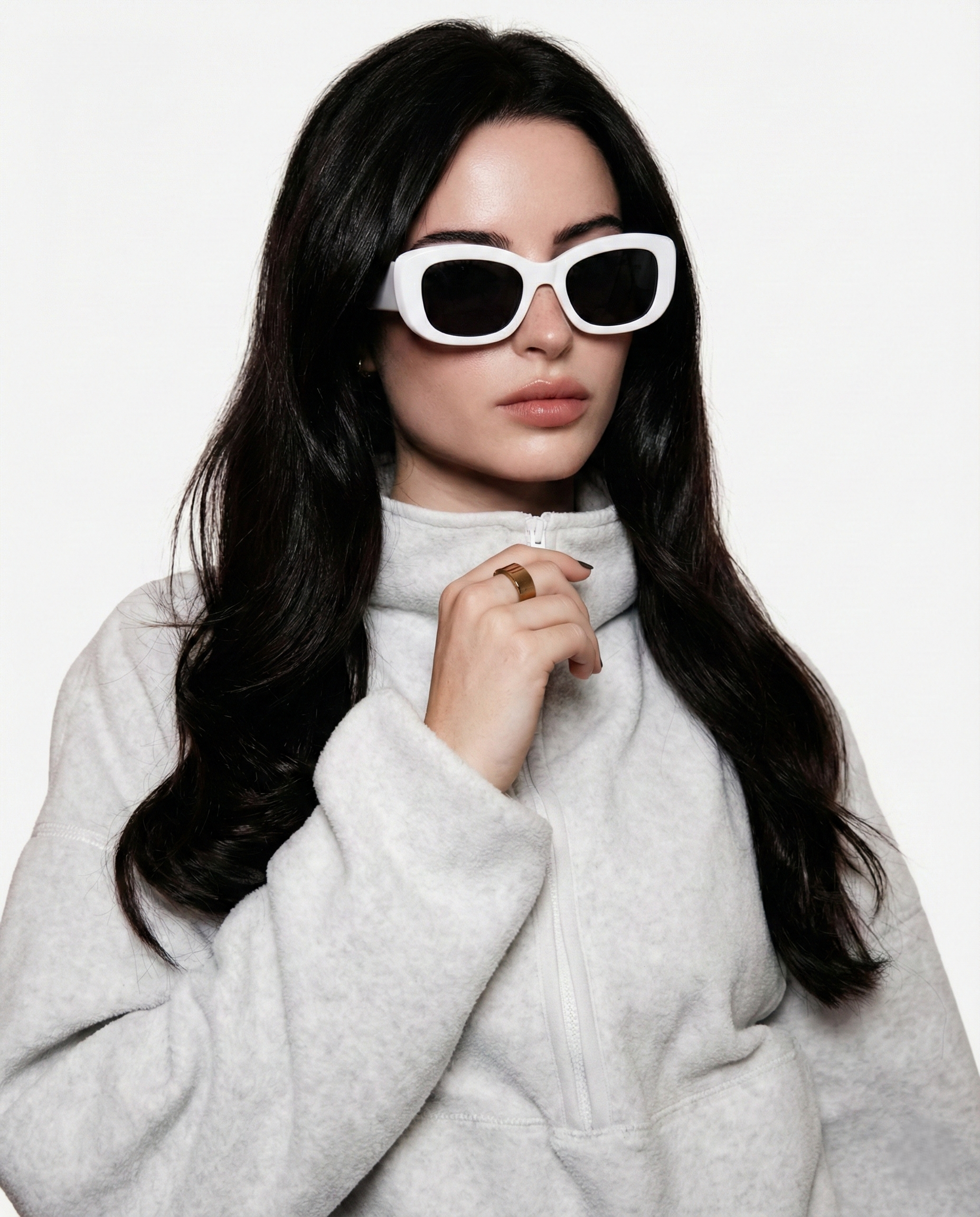 Karma Spade Sunglasses | Oversized Tortoise Frame, UV-Protective Lenses 0