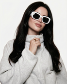 Karma Spade Sunglasses | Oversized Tortoise Frame, UV-Protective Lenses 1