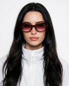 Karma Spade Sunglasses | Oversized Tortoise Frame, UV-Protective Lenses 6