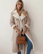 Kira Longline Winter Coat | Faux-Shearling Lined, Smooth Silhouette for Women 2