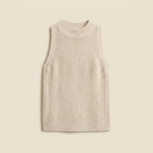 Kira White Tank Top for Women | Soft Knit, Regular Fit 3