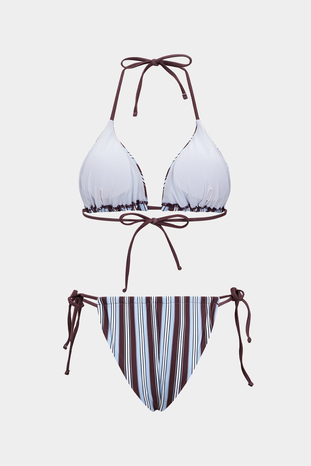 Kora Bikini Set | Opaque Jersey Fabric, Comfortable Tie-Up Design 1