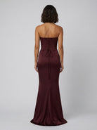 Kora Maxi Dress | Strapless Corset Bodice, Lace-Up Back, Floor-Length 2