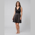 Lara Women's Dress | Lace Mini Dress, Sculpting Fit 1