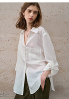 Lino Classic Shirt | 100% Pure Linen, Oversized Fit 6