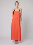 Liora Beach Cover Up Dress | Breathable Cotton Gauze, Adjustable Straps 1