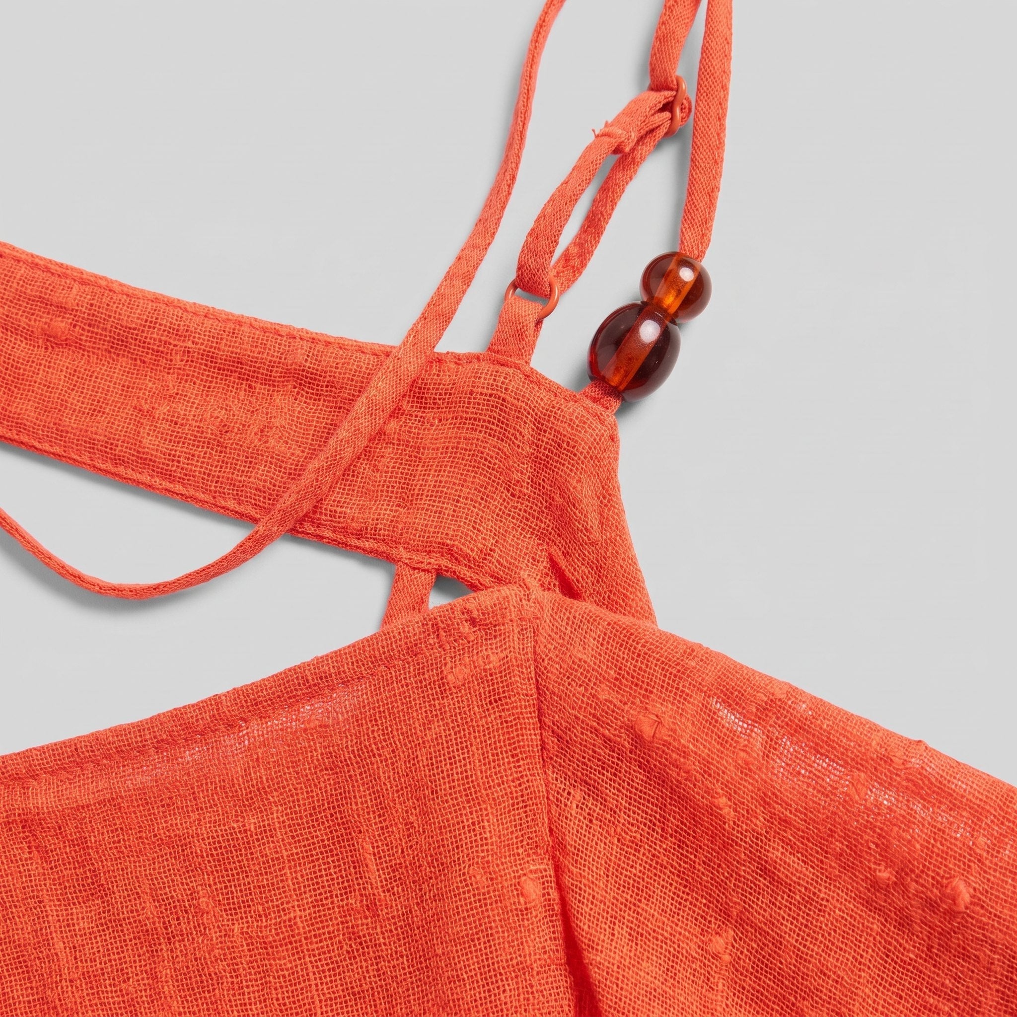 Liora Beach Cover Up Dress | Breathable Cotton Gauze, Adjustable Straps 5
