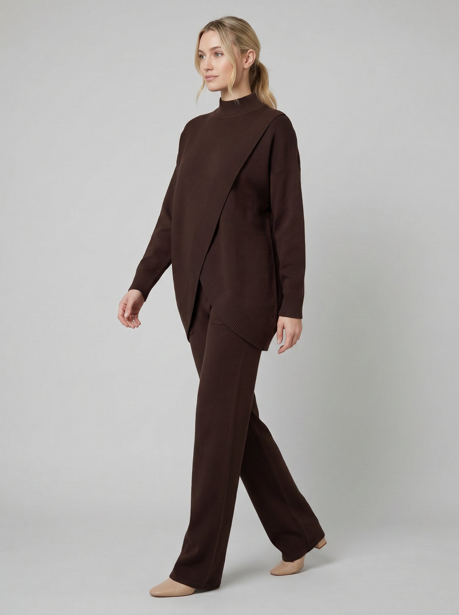Liora Knitted Co Ord Set | Lightweight, Stylish Knit Lounge Set for Women 1