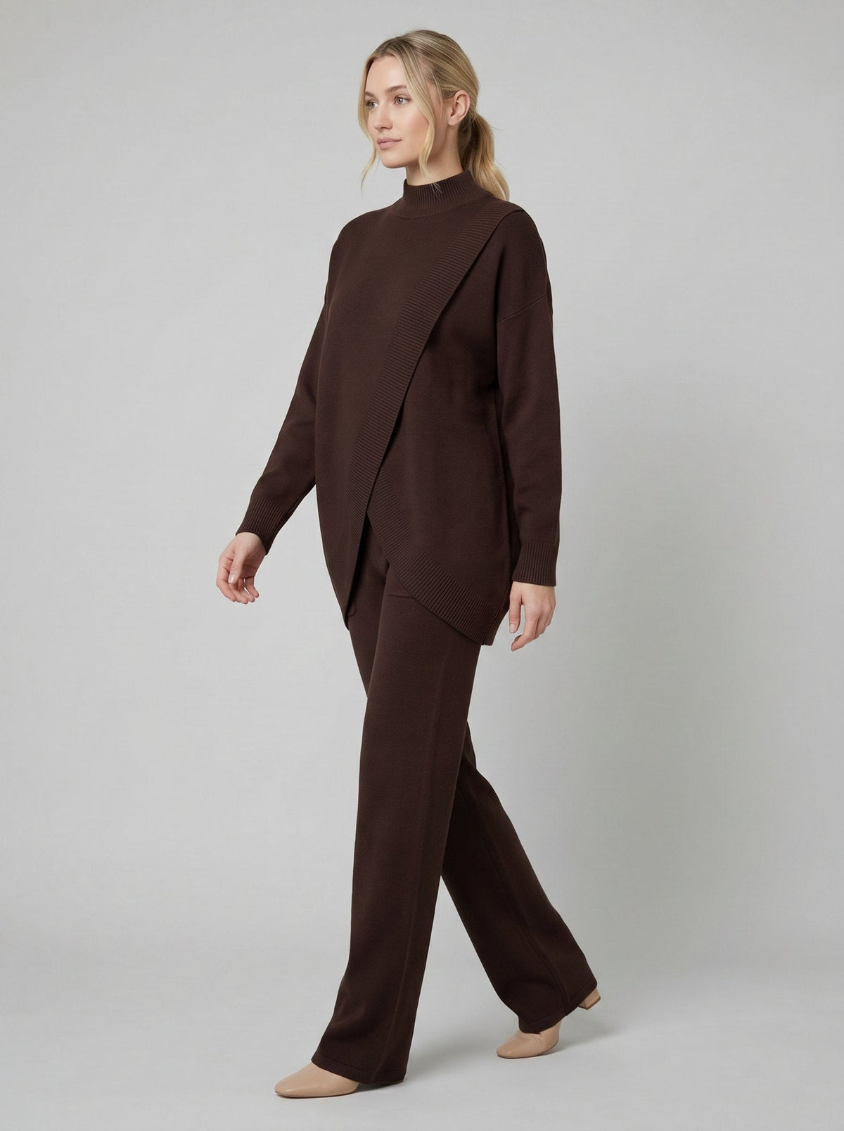 Liora Knitted Co Ord Set | Lightweight, Stylish Knit Lounge Set for Women 1