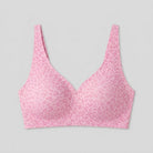 Liora Leopard Bra | Wireless, Soft Breathable Fabric, V-Neck Design 2