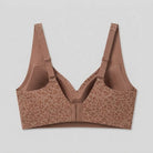 Liora Leopard Bra | Wireless, Soft Breathable Fabric, V-Neck Design 3