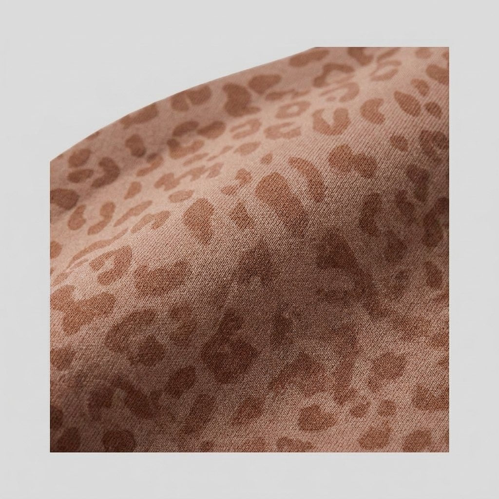 Liora Leopard Bra | Wireless, Soft Breathable Fabric, V-Neck Design 4
