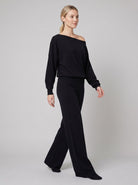 Liora Loungewear Set | Ultra-Soft Knit, Off-Shoulder Design 1