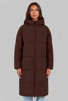 Long Hooded Puffer Coat 0