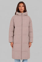 Long Hooded Puffer Coat 4