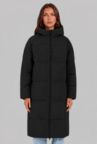 Long Hooded Puffer Coat 8