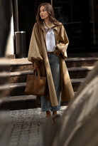 Long Overcoat with Side Slit 4