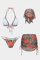 Luna Tie-Up Bikini Set | Unique Print, Comfortable Polyester 5