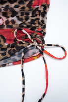 Luna Tie-Up Bikini Set | Unique Print, Comfortable Polyester 6