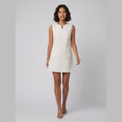 Luna Women's Dress | Textured Fabric, A-Line Mini Summer Dress 1