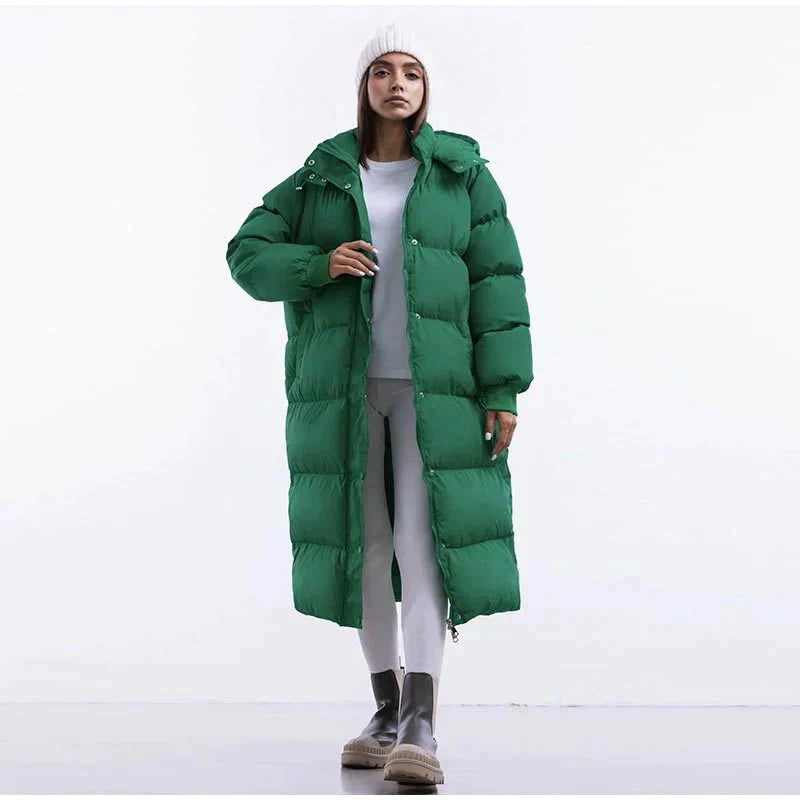 Maja Long Puffer Jacket | Lightweight Down Insulation, Breathable Shell 6