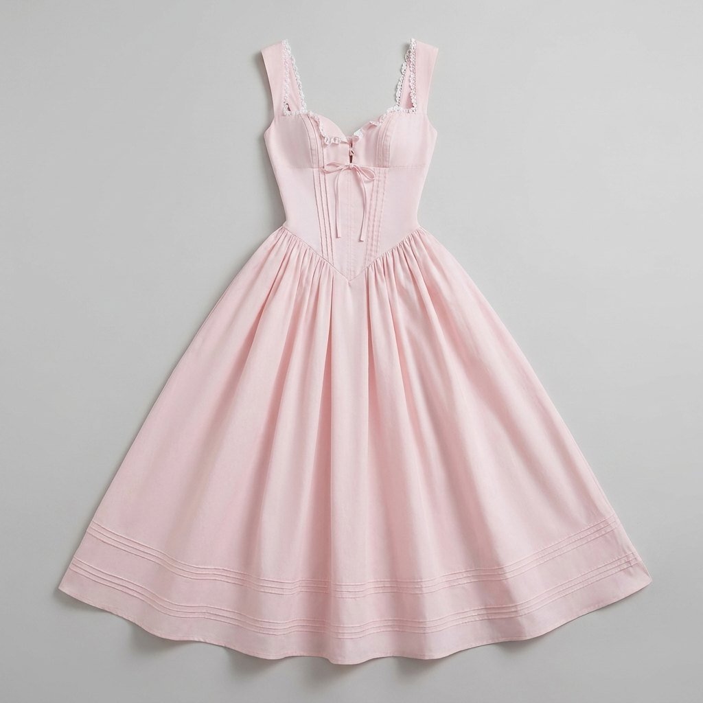 Marlena Midi Dress | Floral Print, Cotton Blend, Square Neckline, Perfect for Wedding Guests 2