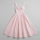 Marlena Midi Dress | Floral Print, Cotton Blend, Square Neckline, Perfect for Wedding Guests 2