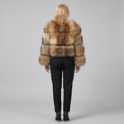 Mira Faux Fur Coat | Elegant Warmth, Tailored Fit 3