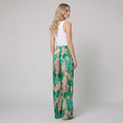 Mira High Waisted Pants | Marble Print, Soft Fabric, Full-Length 1