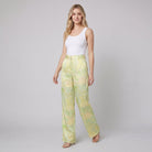 Mira High Waisted Pants | Marble Print, Soft Fabric, Full-Length 2
