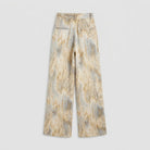 Mira High Waisted Pants | Marble Print, Soft Fabric, Full-Length 6