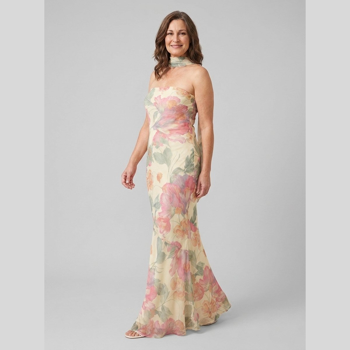 Mira Maxi Dress | Floral Print, Adjustable Straps, Summer Wedding Guest Dresses 1
