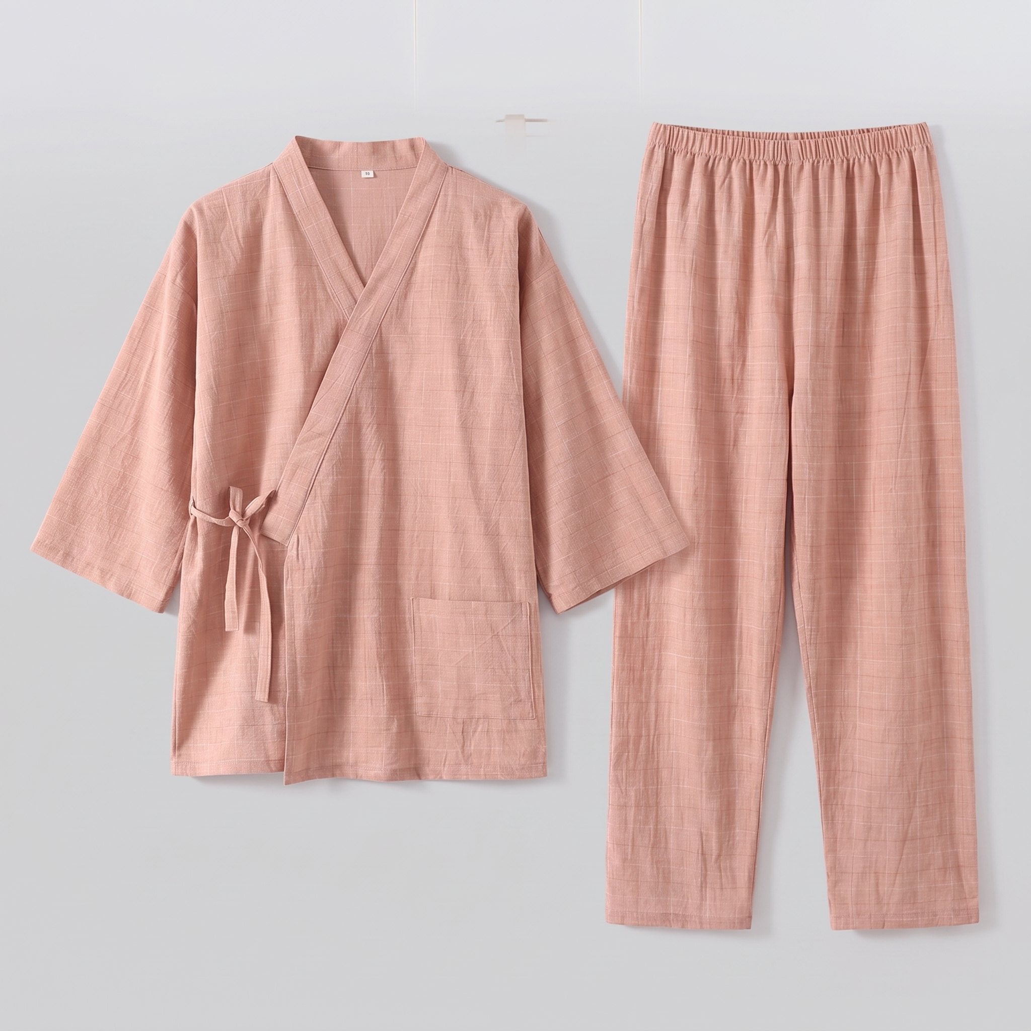 Nara Linen Wrap Set | Lightweight, Kimono-Inspired, Relaxed Fit 4
