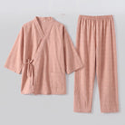 Nara Linen Wrap Set | Lightweight, Kimono-Inspired, Relaxed Fit 4