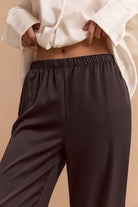 Nora Women's Pants | Smooth Polyester, Straight Leg 2