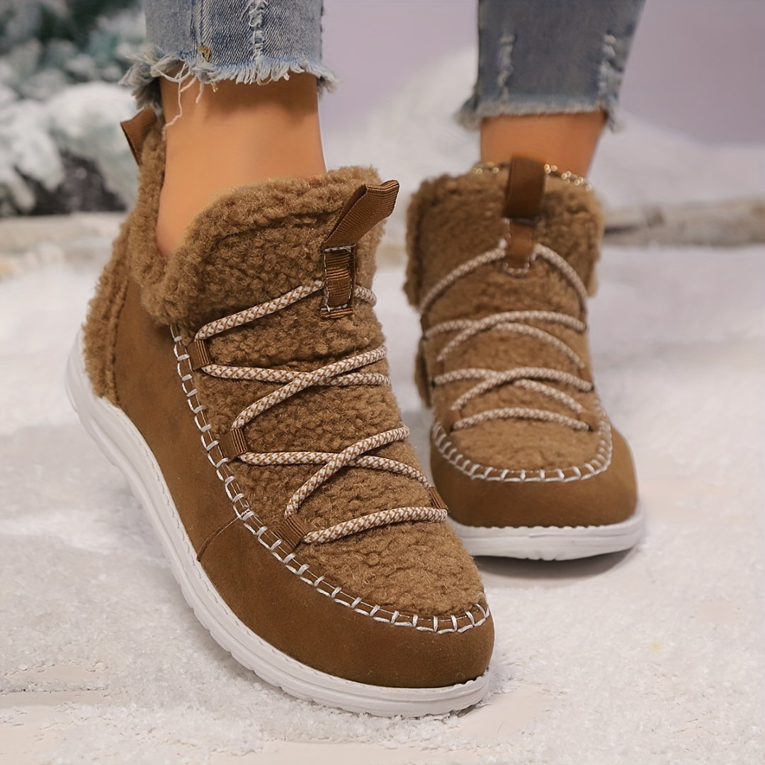 Olara Winter Boots | Extra Warm, Slip-On, Anti-Skid for Women 7