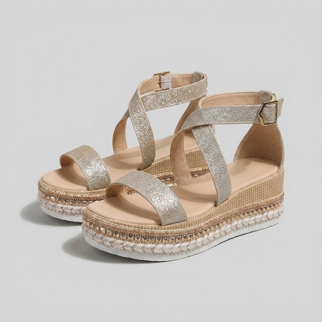 Olea Sandals for Women | Comfortable Open Toe, Mid Heel 1